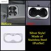 Middle Air AC Outlet Strip / Gear Shift Panel / Water Cup / Glove Box Cover Trim For Haval Jolion  - 2024 Metal Accessories