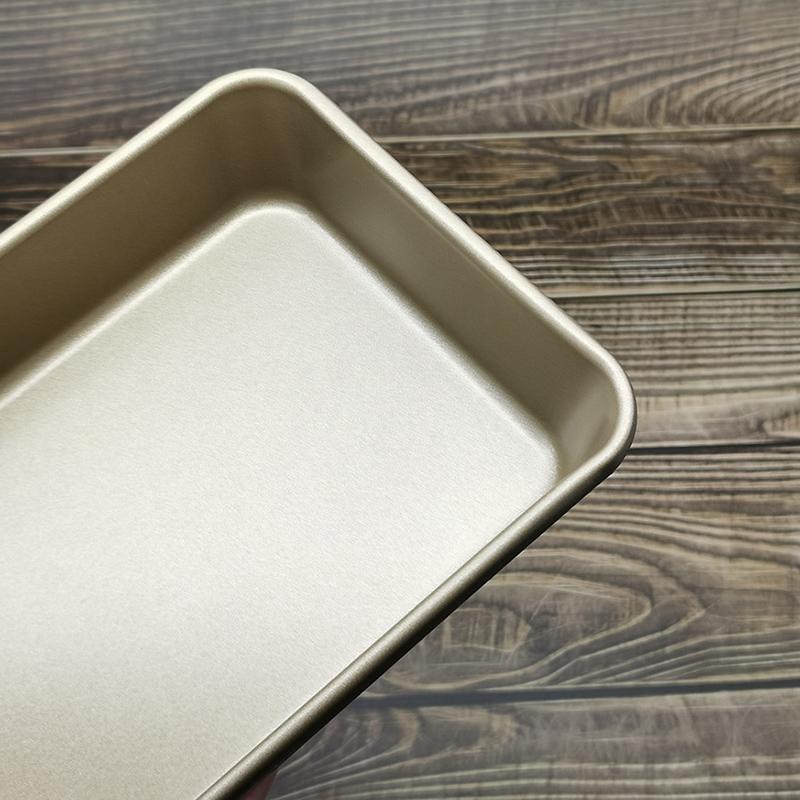 Nonstick Bakeware Rectangular Cake Pan Multipurpose Quick Release Cake Bread Toast Baking Pan