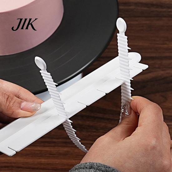 Adjustable Curvature Cake Decorator Fondant Arc Ruler Guide Precision Baking Tool Multi Size Edge Frame Decoration Marking Divider Gum Paste