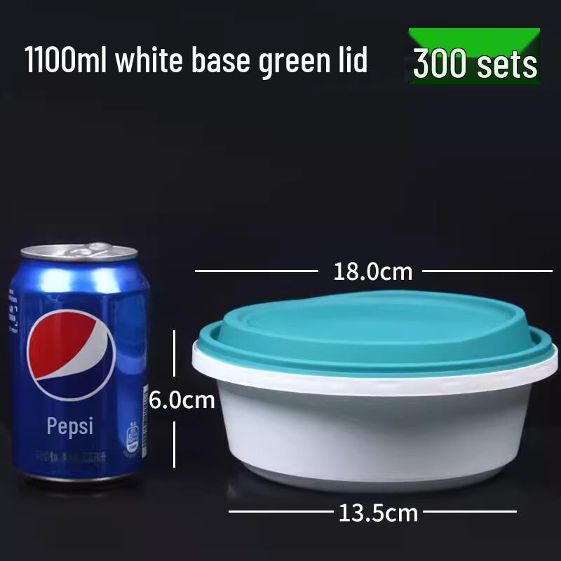 

Disposable Round Lock-Lid Takeaway Container