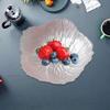 Flower Design Glass Dish for Jewelry Storage And Dessert Serving
