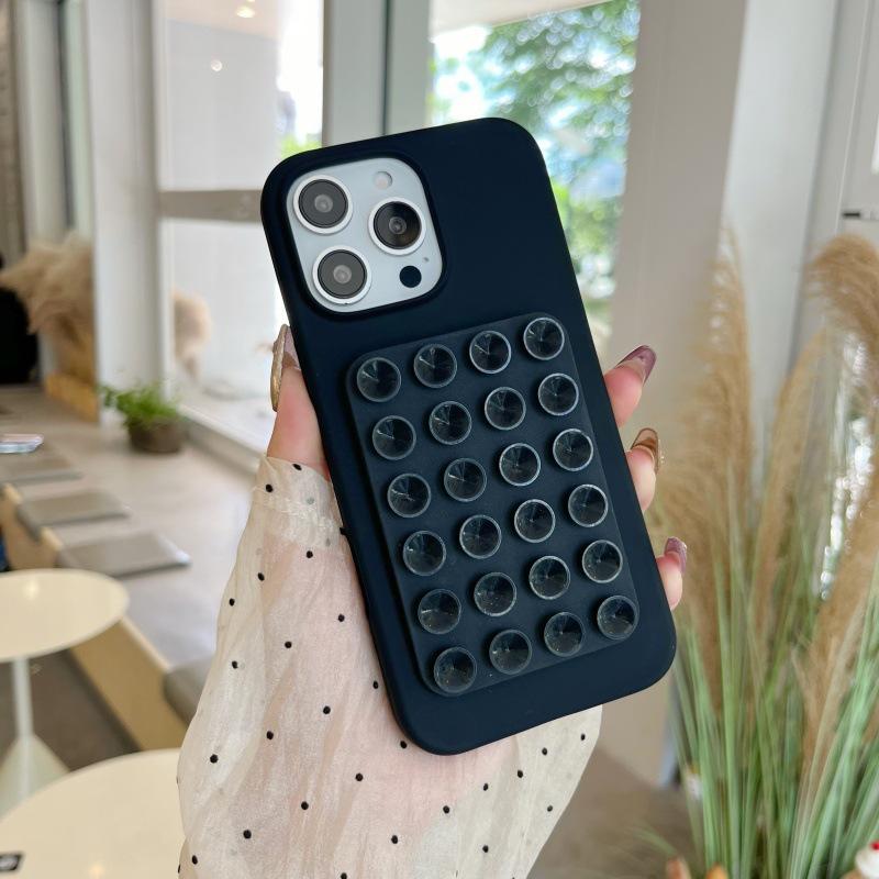 

Multifunctional Silicone Suction Cup Phone Stand & Back Sticker Stand Only