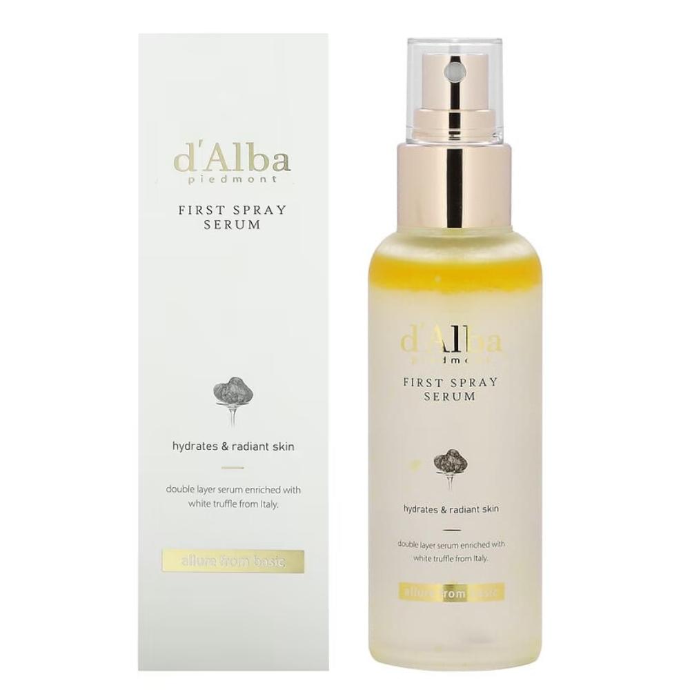 d'ALBA White truffle Mist Serum 50 ml - serum nawilżające w sprayu z białą truflą
