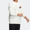Adidas Mh Bp3 Crew Logo Sweatshirt Men Tops White HP1432