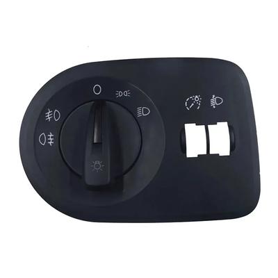 Black Color Fog Light Switch Car Headlight Control Anti-corrosion Easy To Use High-quality Materials Quick Installation