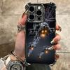 Aircraft Helicopter Formation Plating Phone Case For Iphone 16 17 Pro Max Air 16E 14 15 Plus 12 13 Mini Anti-Fall Airabag Cover