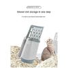 Cat Litter Shovel Scoop with Refill Bag For Pet Filter Clean Toilet Garbage Picker Cat Supplies Cat Litter Box Self Cleaning