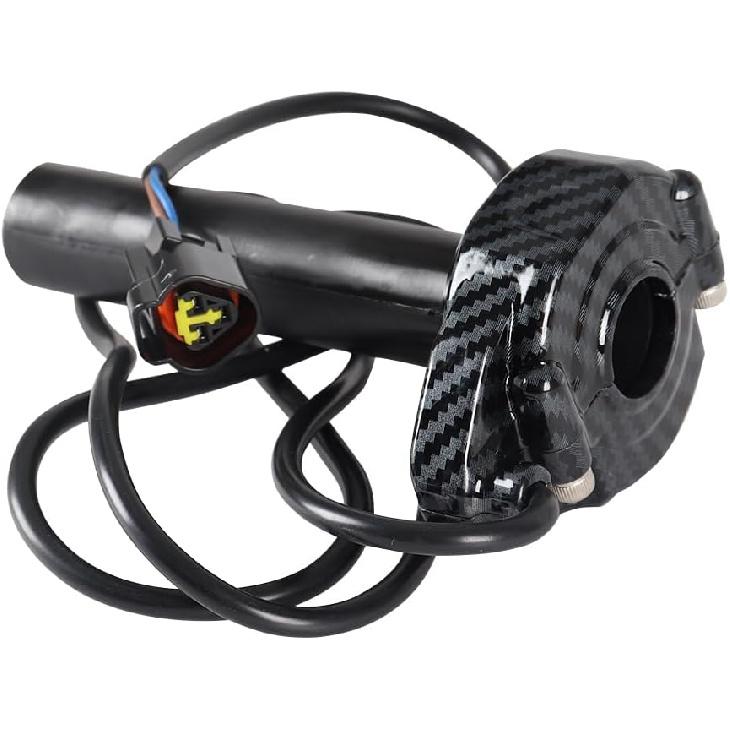 

Surron Throttle Handle Imitation Carbon Fiber Throttle Grips Quick Twister with Throttle Cable Throttle Kit for Electrice Dirt Bike