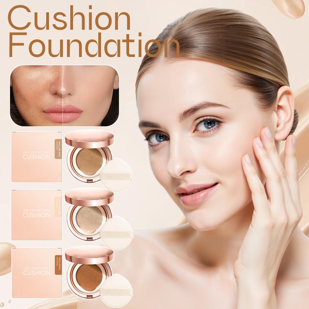 The Concealer Cushion Foundation Can Be Application And Is Suitable For All Skin Types. It Is A Concealer Cushion That Can Cover Any Marks.