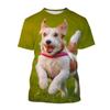 New Cute Creative Dog Animal Dog 3D Printed T Shirt Unisex Comforts Fashion Summer Streetwear Women Men Short Sleeve Tees Tops