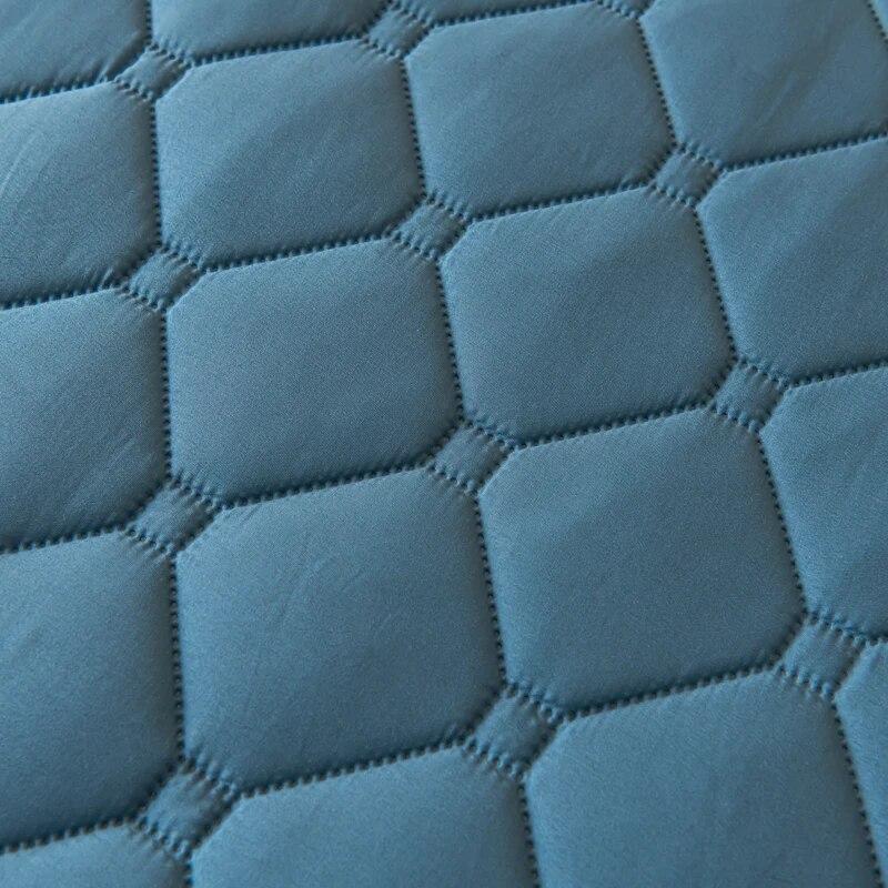 Wasserdichtes Spannbetttuch, verdickter elastischer Matratzenbezug, Bettwäsche, Tagesdecken für Doppelbett, King-Size-Bett, Matratzenauflage-Schutz