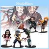 Slayer 6pcs Demon Kamado Nezuko Figurine Anime Model Sculpture Toys Gifts Xmas