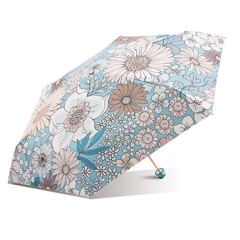 Paradise Daisy 5-Fold UV Rain/Sun Umbrella