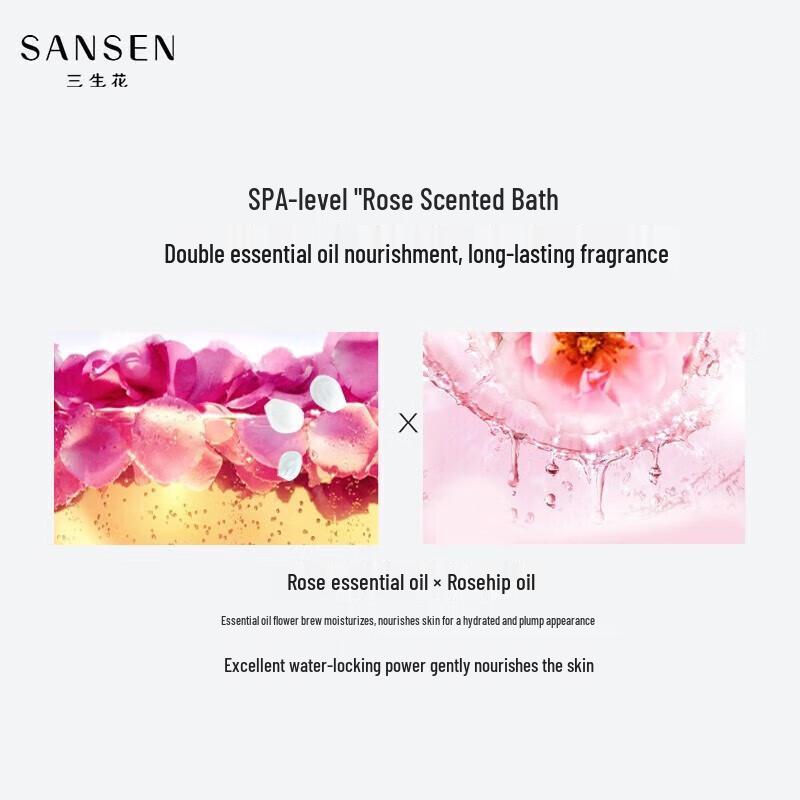 Sheng Huo Essential Oil Fragrance Shampoo & Shower Gel Set