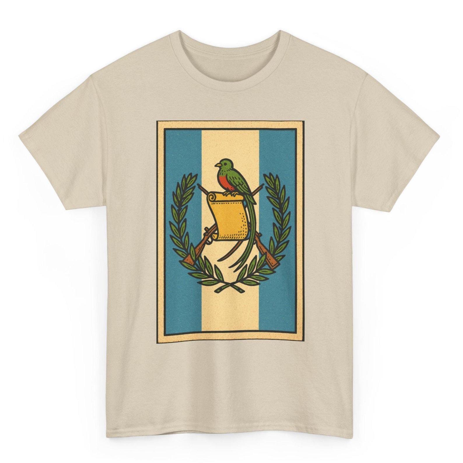 Guatemala Flag T-Shirt | Retro Guatemalan Pride Tee | Central America Heritage Shirt XL