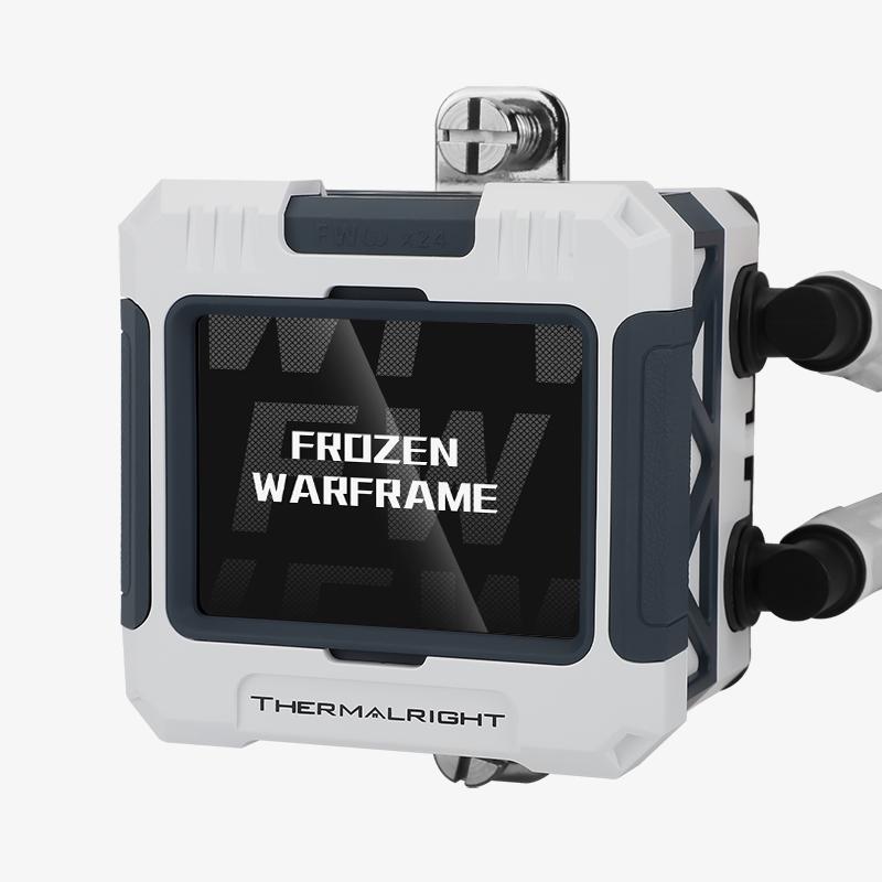 Thermalright Frozen Warframe 280 Ice Armor ARGB White Water Cooler with IPS LCD Display