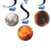10 Teile/satz Sonnensystem Hängende Ornamente Dekorationen Weltraum Party Planeten Liefert Weltraum Dekorationen Weltraum Party Stern Dekorationen Raum
