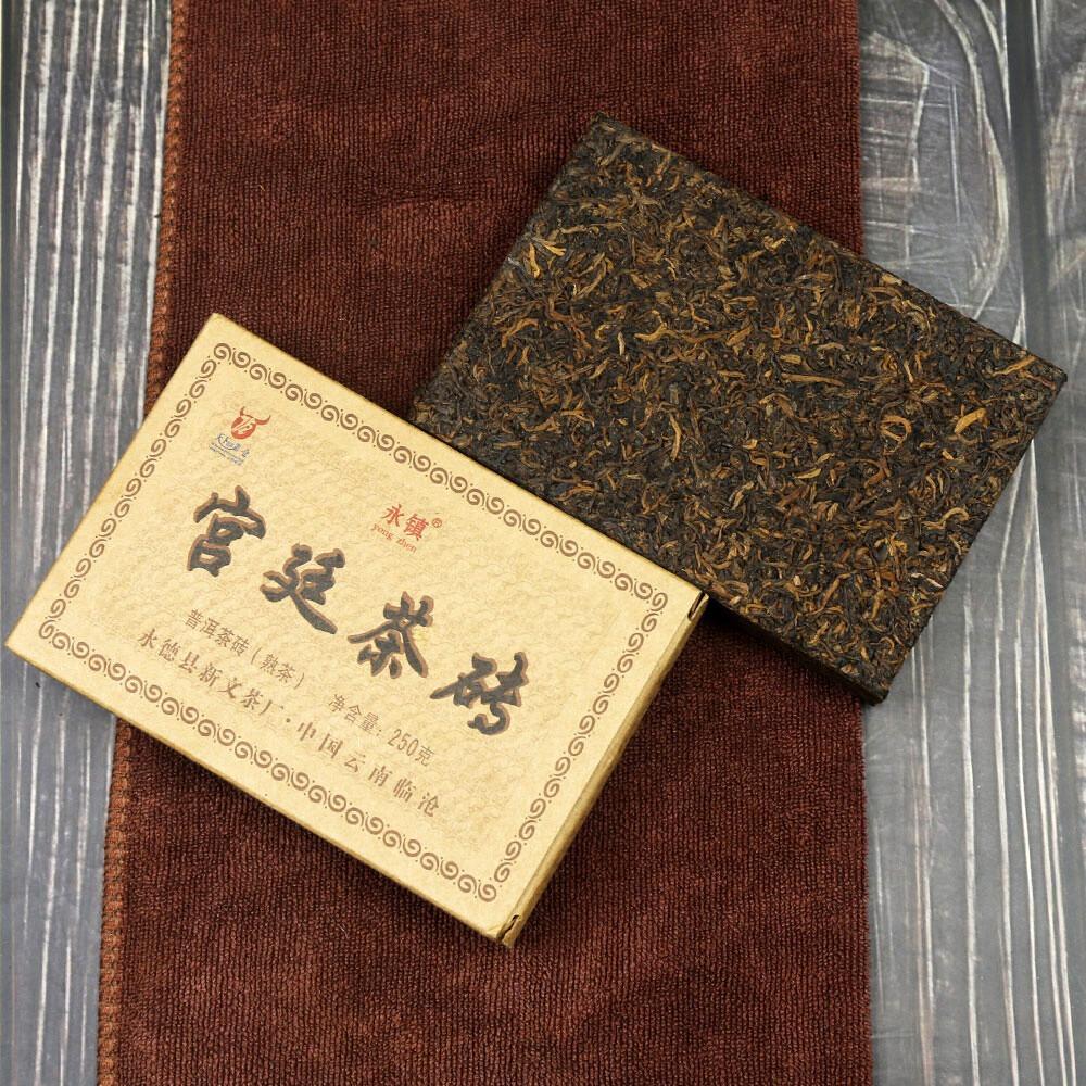 Premium Ripe Pu er Tea Brick Imperial Grade 250g