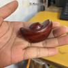 Rosewood Carved Pixiu Ornament: Gourd & Dragon Turtle Handicraft