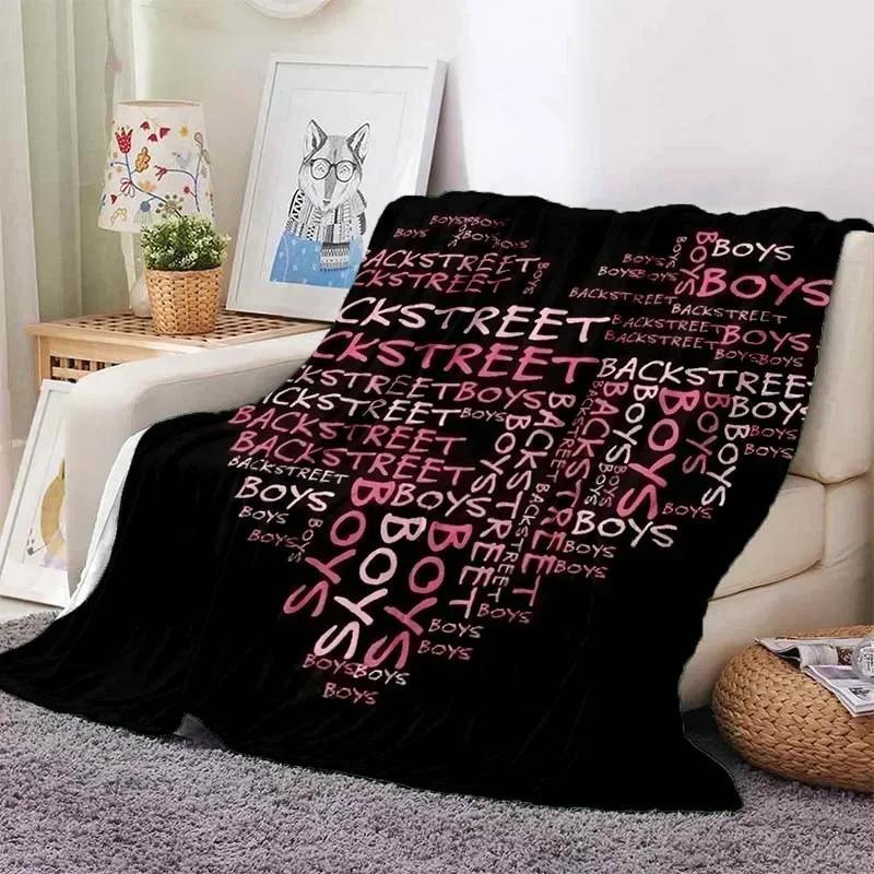 BSB Backstreet Boys Coperta Leggera, Comoda, Morbida e Traspirante, Letto, Divano Coperta da Esterno Biancheria da Letto Viaggio Coperta Sottile
