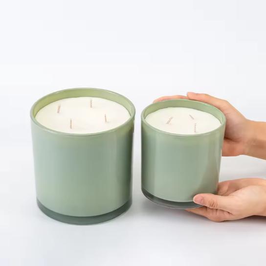 Customized Natural Soy Wax Large Candles - Luxurious Colorful Extra-large Scented Healing Aromatherapy Candles with Gift Box