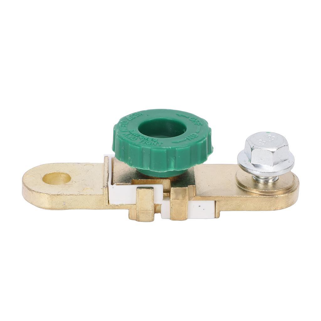 Side Post Battery Disconnect  , 125 Amp Button Type, Battery Shutoff for Marine Boats