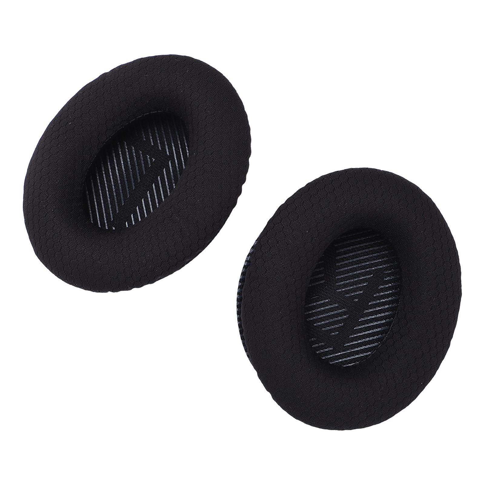 

Headphone Earpads Memory Foam Sponge Breathable Mesh Headset Ear Pads Cushions Replacement for QC35 чёрный