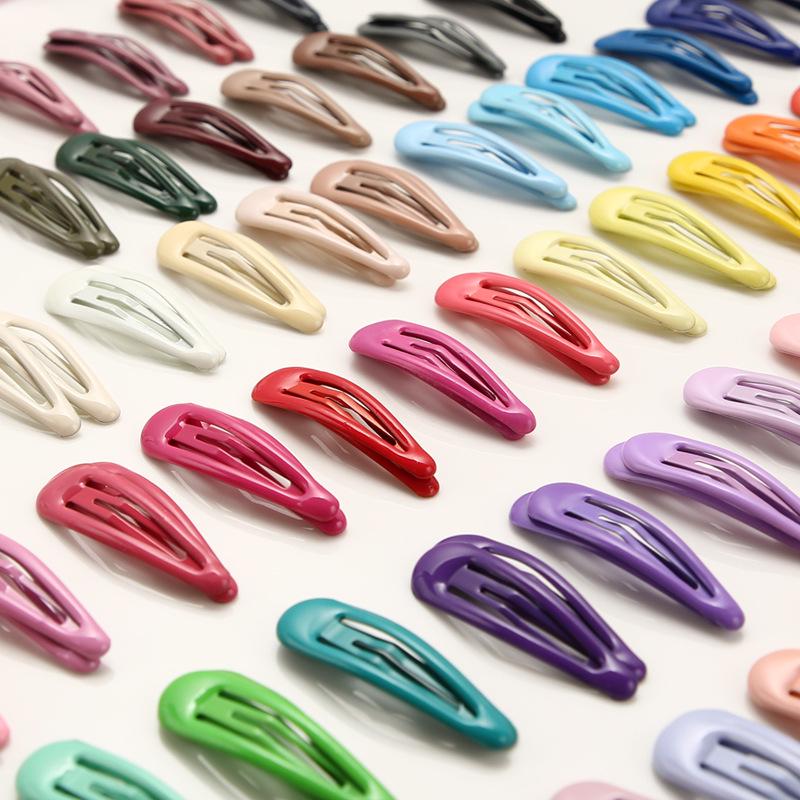 Korean Cute 5cm Colorful BB Hair Clip, Candy Color Side Clip Hairpin
