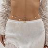 Ocean Shell Waist Chain Elegant Sexy Body Chain Fashion Belly Chain  Lady