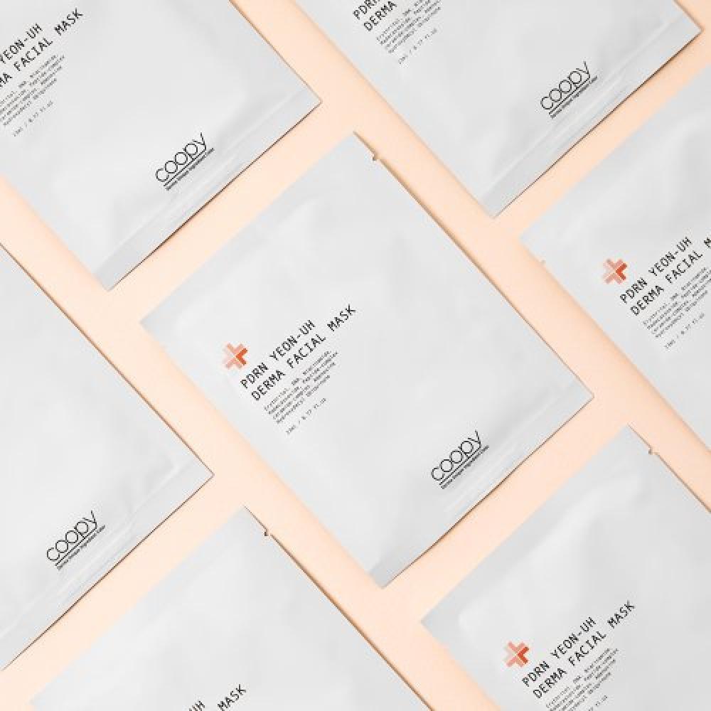 Coopy Pdrn Salmon Derma Facial Mask 5 Sheets Set 23ml