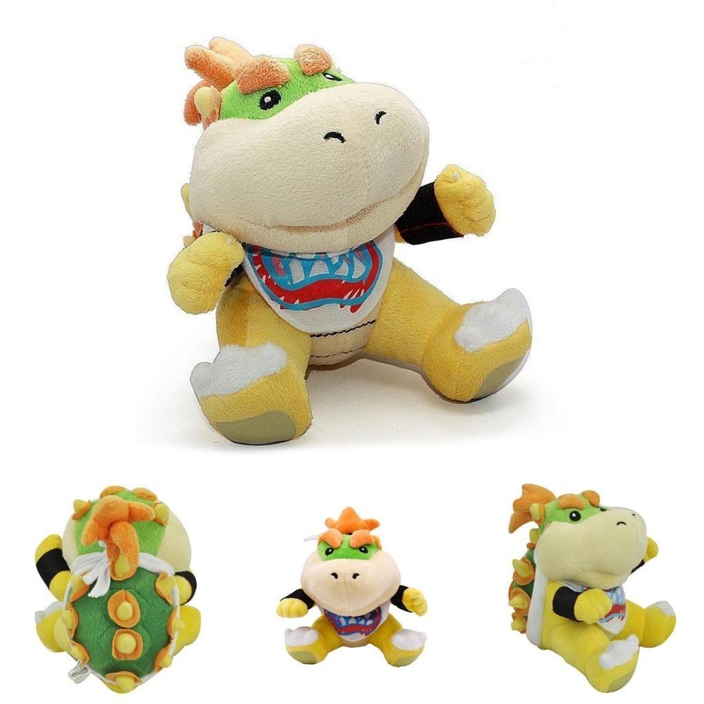 Soft And Cuddly Baby Bowser Jr 7" Plush Super Mario Bros Little Buddy Toy Koopa