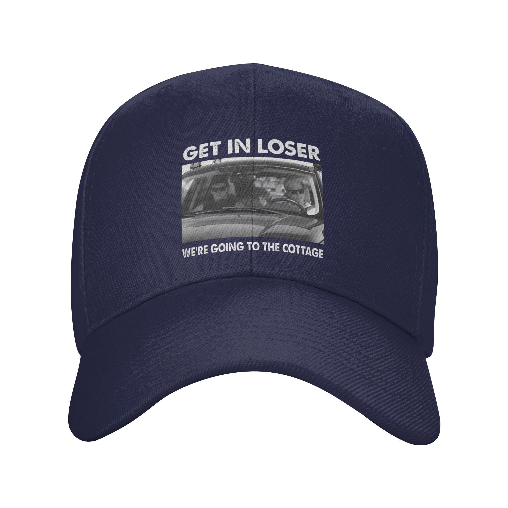 

Heated Rivalry Get In Loser Were Going To The Cottage Baseball Cap Men Trucker Hat Summer Trendy Hunting Camping Baseball Caps One Size