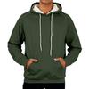 Men's Casual Long-Sleeve Fleece Hoodie With Pockets