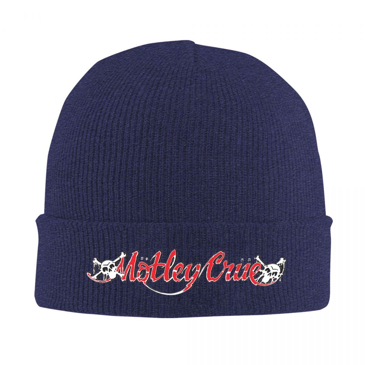 

Motleys Crues Metal Rock Warm Knitted Cap Hip Hop Bonnet Hat Autumn Winter Outdoor Beanies Hats for Unisex Adult One Size