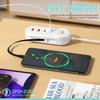 Multi-Port Android Charger with Dual USB & Type-C Power Strip
