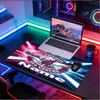 Custom Name Personalized Manly Warringah Sea Eagles Pattern Mousepad, Laptop PC Desk Mat, Decorative Desk Mat for Home Keyboard Pad Gift