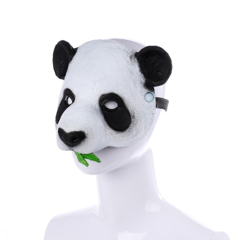 Verkleidungsrequisiten Männliche und weibliche Panda-Masken Anime-Maske Cosplay Tanzparty Aufführung Bar Party Atmosphäre