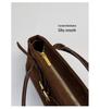 Women's Luxury Suede Shoulder Bag - Retro Matte Design, French-Inspired Baguette for Autumn/Winter