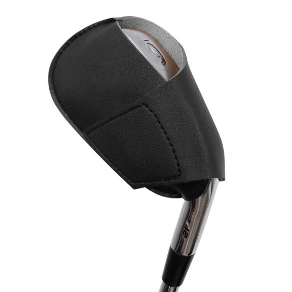 Portable Golf Club Cover Golf Accessoires Lightweight Golf Head Leather Cover for Golfers
