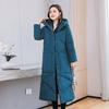 New Style Women's Winter Thickened Down Coat Long Over Knee Loose Cotton Coat