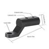 Motorcycle Handlebar Extension Post Motorcycle Riding Extender Rearview Mirror Mount Easy Installation Ergonomic Adapter For