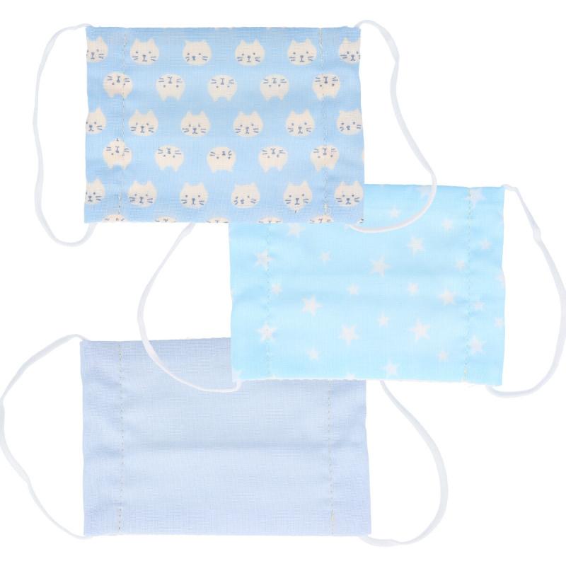 

Набор из 3 предметов Fluffy Mask Kids Blue Series для детей