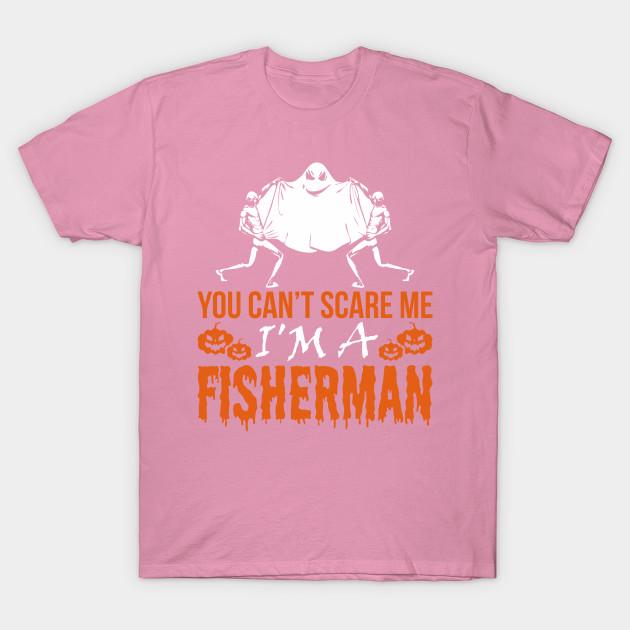 T Shirt Women You Cant Scare Me Im Fisherman Ghost Halloween Harajuku Print Kawaii Tshirt Summer Short Sleeve Female T-Shirt Top Tee