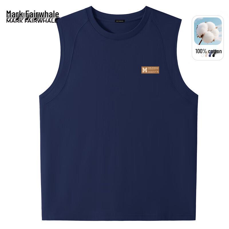Mark Fairwhale Men s 2026 Heavy Cotton Sports Vest 2XL