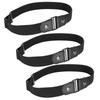 3 Set Elastic Belt Fashion Stretch with Buckle Clothing Accessories for Woman Man