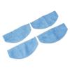 Strong Water Absorption and Decontamination 5PCS Cleaning Mop Cloths Replacement For Laresar Evol 3 Robot Vacuum Cleaner