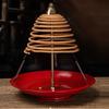 12/24 Hours Natural Incense Coils High-end Laoshan Sandalwood Living Room Household Deodorize Incense Coil Fragrance 15pcs/box