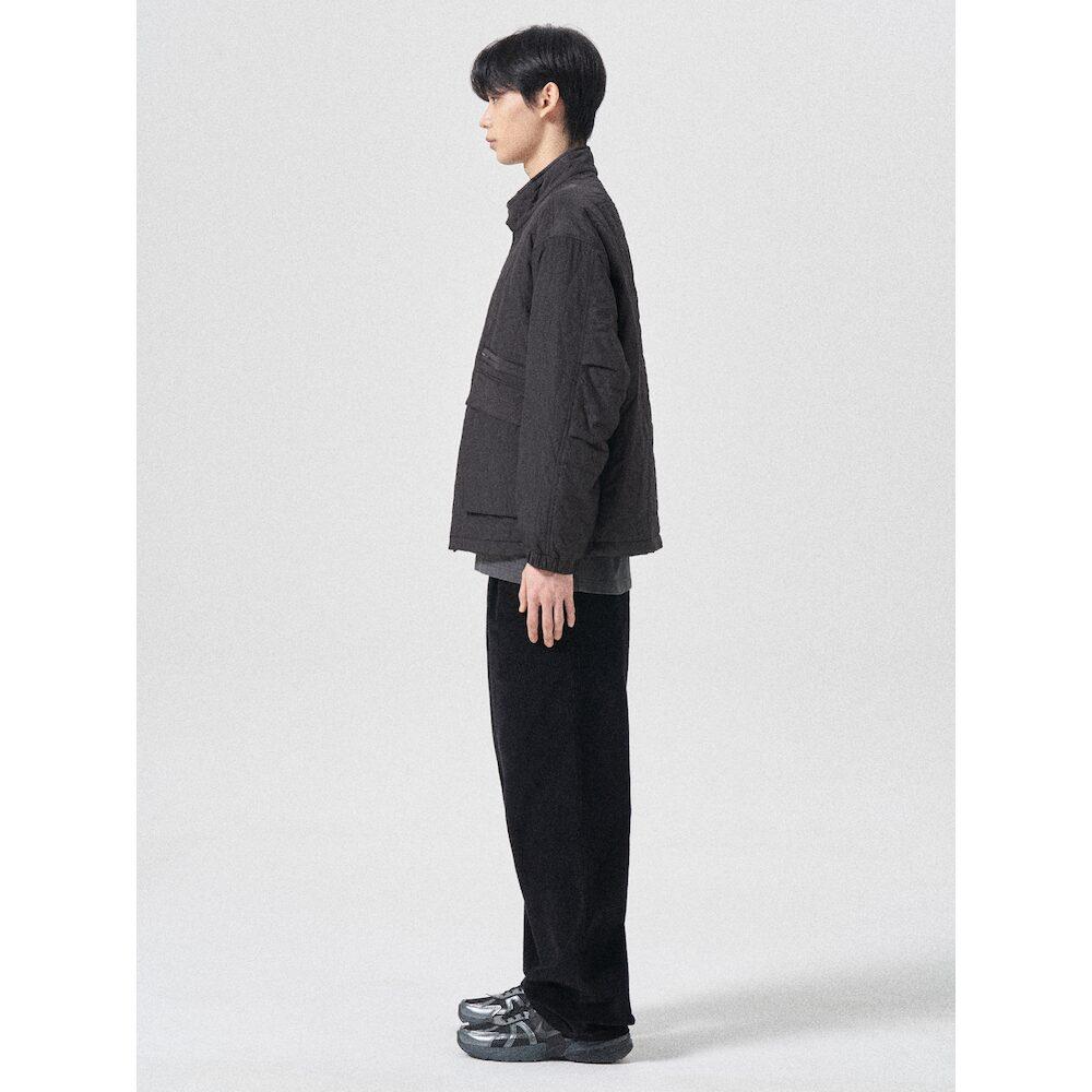 8Seconds Lightweight Quilted Padded Collar Blouson Ash