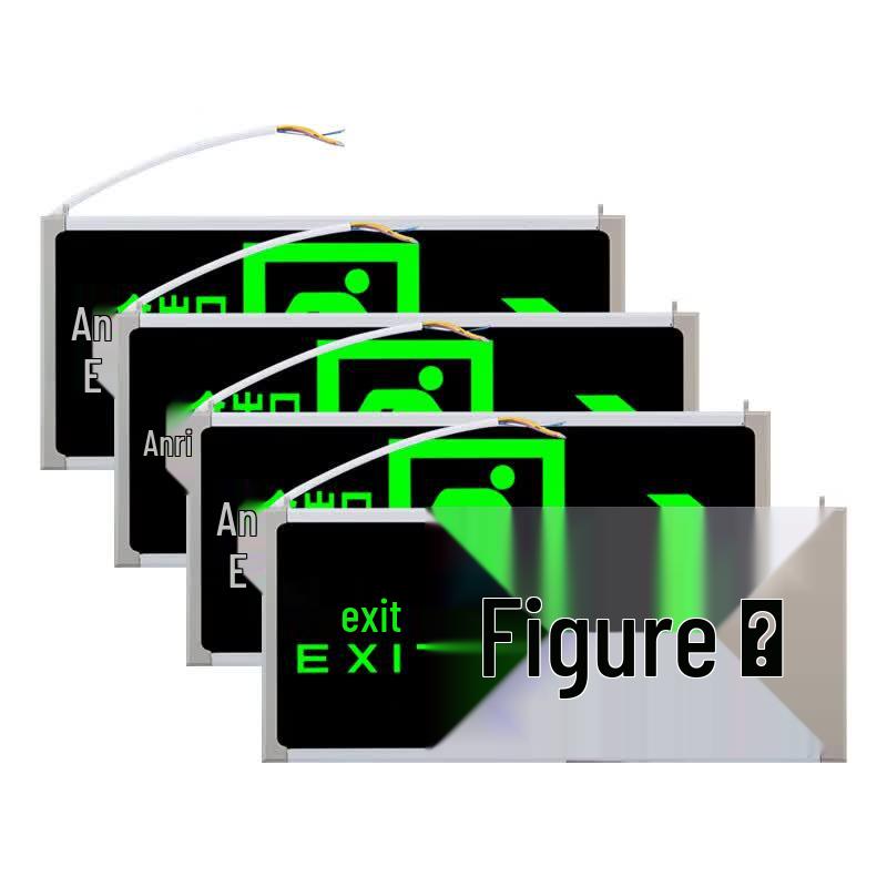 PULODE LIGHT Fire Emergency Exit Indicator Sign