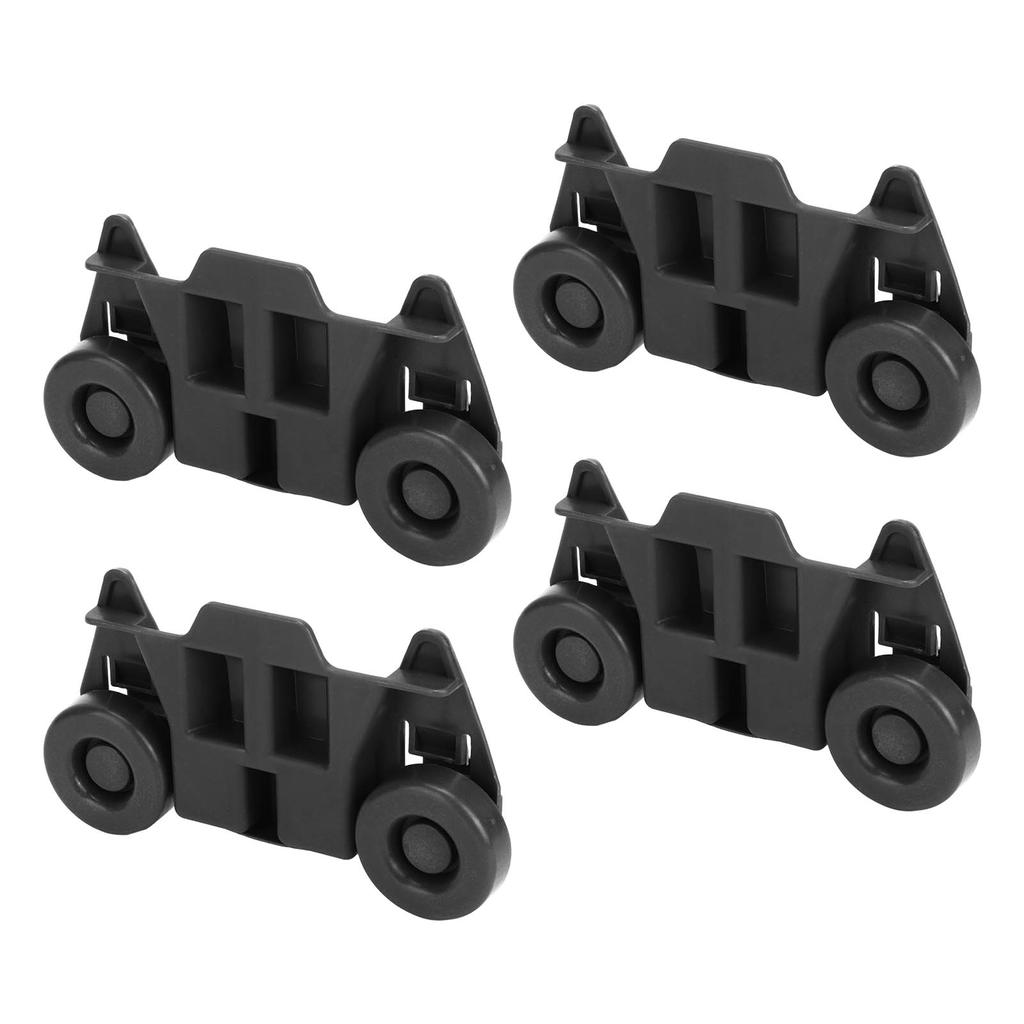 4 Pcs Dishwasher Lower Rack Wheel W10195416V PS11722152 AP5983730 Replacement Accessories for